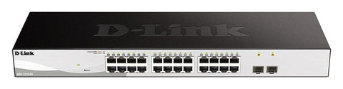 Switch Smart Plus D-Link DGS-1210-26 26 Puertos/ RJ-45 10/100/1000/ SFP