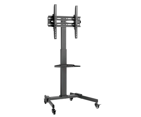 Soporte de Suelo Orientable/ Inclinable con Ruedas Fonestar STS-4244N para TV de 32-65'/ hasta 35kg