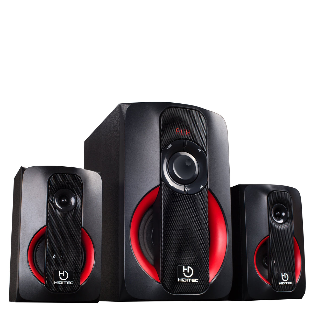 Altavoces con Bluetooth Hiditec H400/ 80W/ 2.1