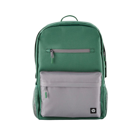 Mochila HP 7J595AA Campus para Portátiles hasta 15.6'/ Verde y Gris