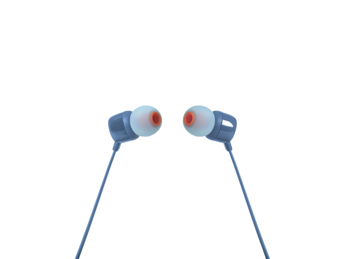 Auriculares Intrauditivos JBL Tune 110/ con Micrófono/ Jack 3.5/ Azules