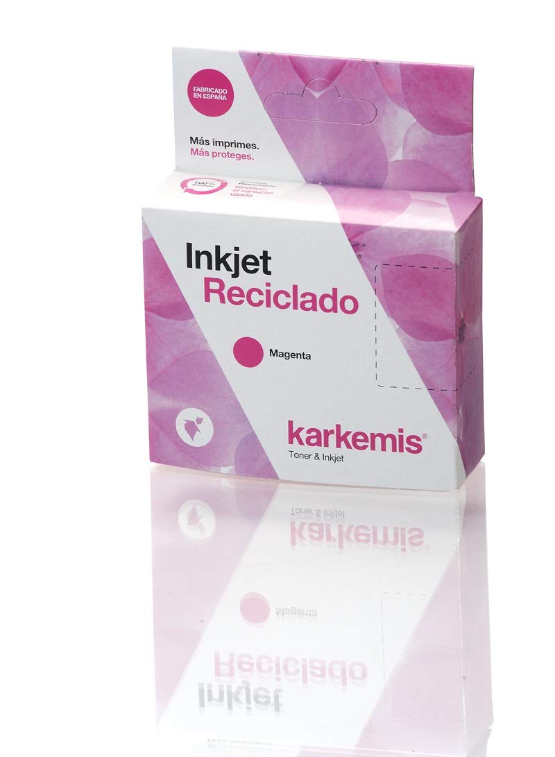 Cartucho de Tinta Reciclado Karkemis Brother LC980-LC1100/ Magenta