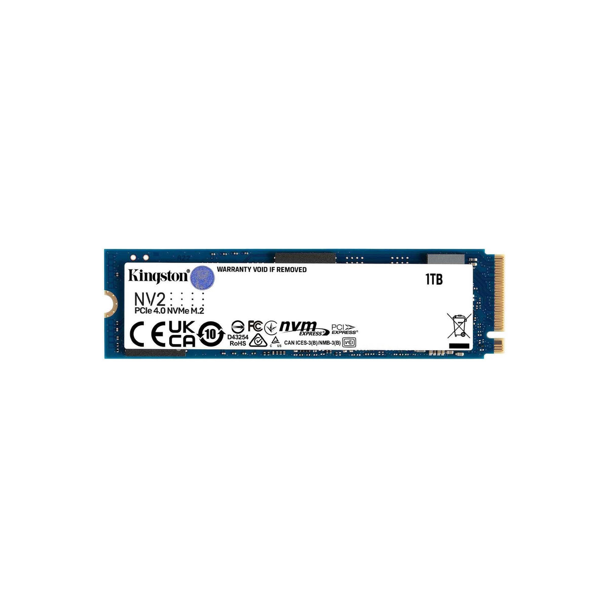 Disco SSD Kingston NV2 1TB/ M.2 2280 PCIe NVMe