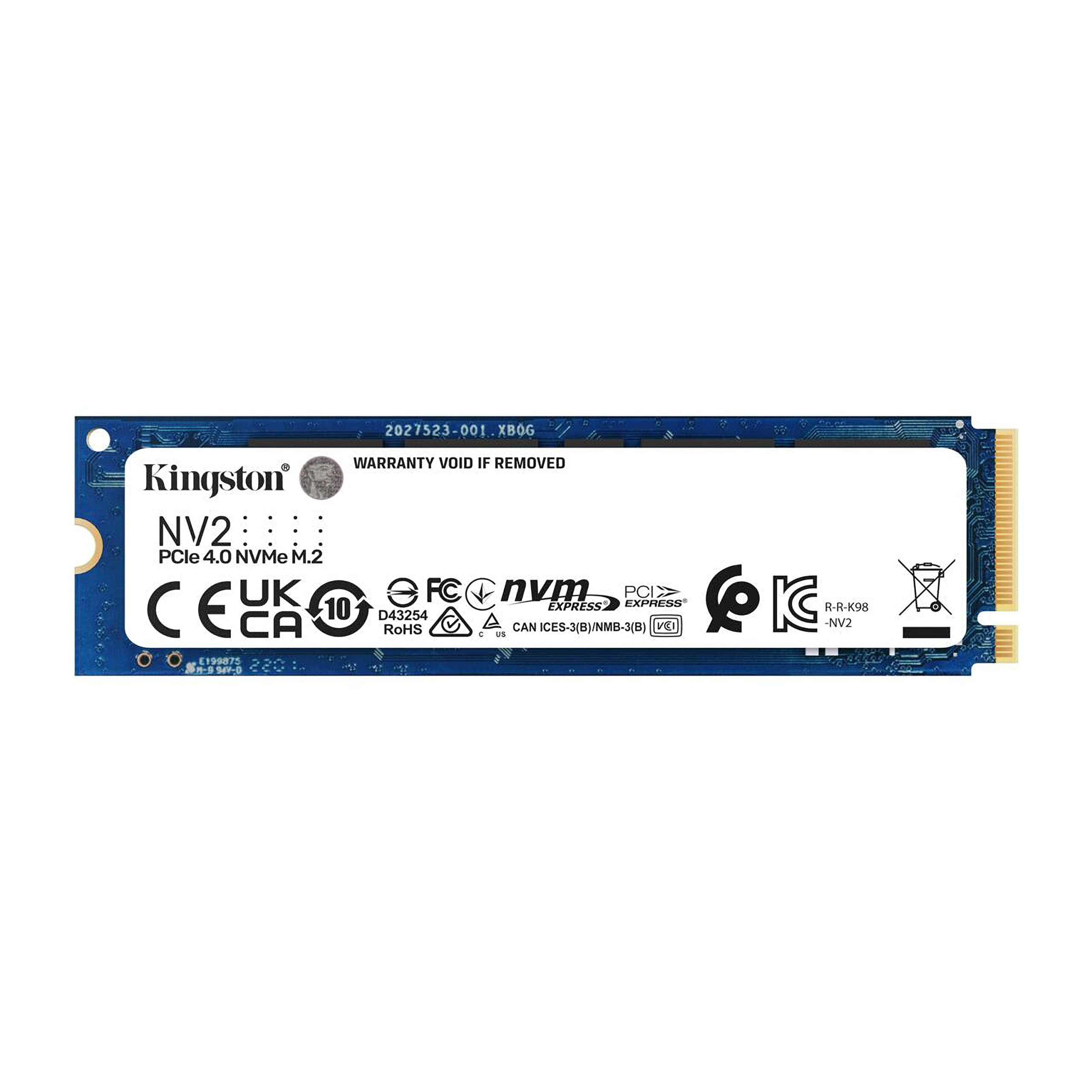 Disco SSD Kingston NV2 2TB/ M.2 2280 PCIe 4.0 NVMe