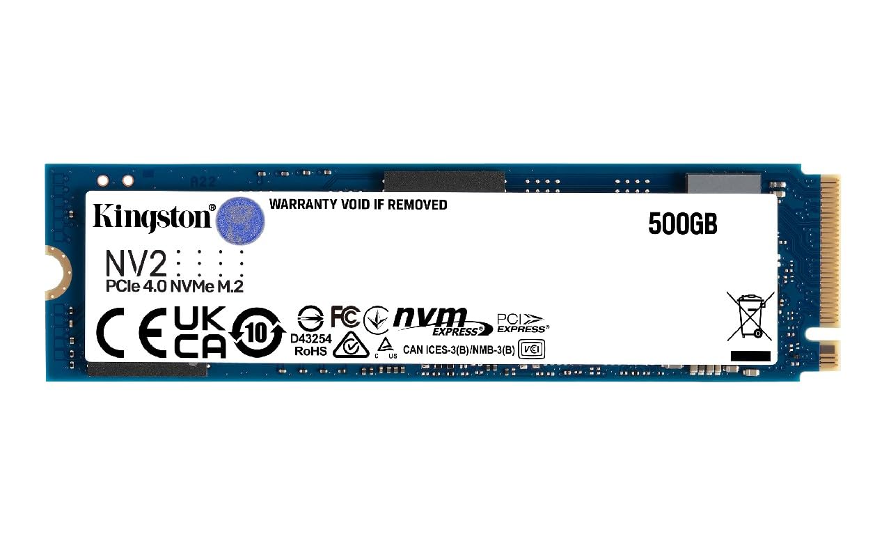 Disco SSD Kingston NV2 500GB/ M.2 2280 PCIe NVMe