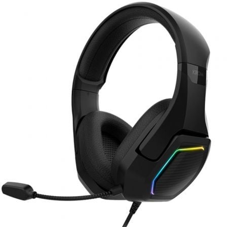 Auriculares Gaming con Micrófono Krom Kopa 7.1/ USB 2.0/ Negros