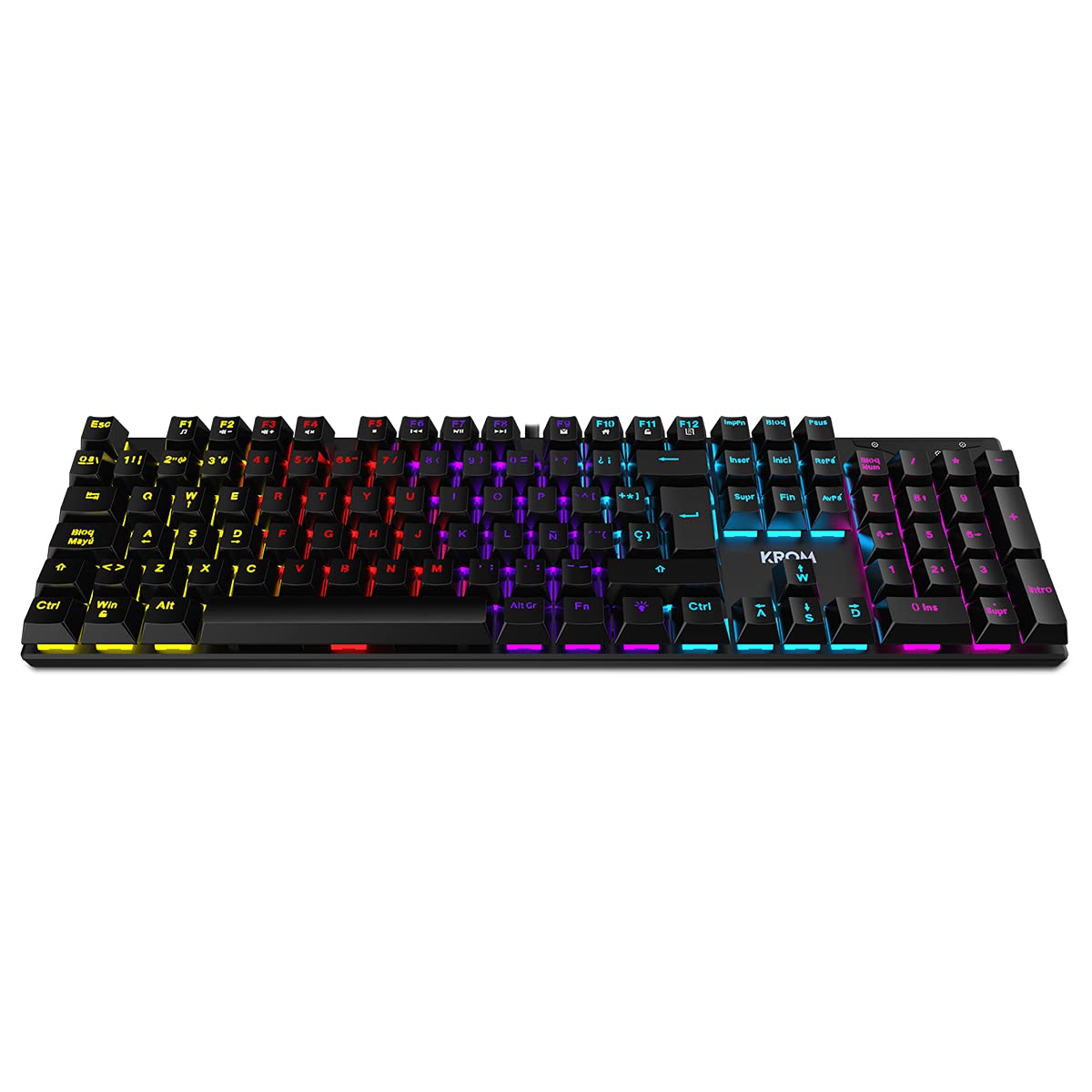 Teclado Gaming Mecánico Krom Kasic/ Negro