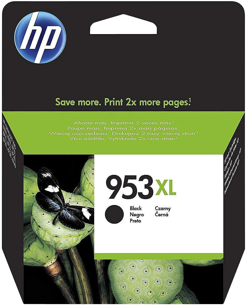 Cartucho de Tinta Original HP nº953 XL Alta Capacidad/ Negro