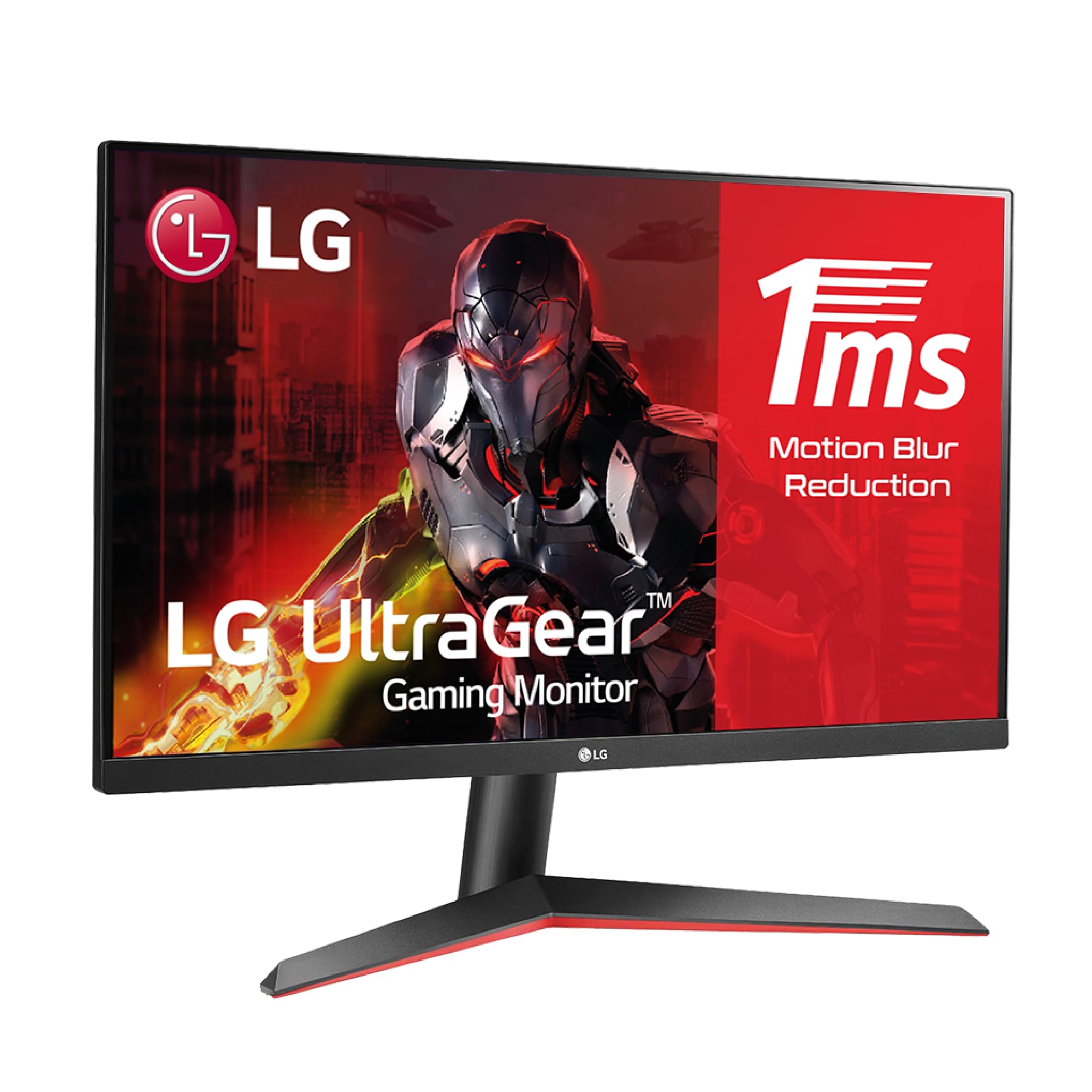 Monitor Gaming LG 24MP60G-B 23.8'/ Full HD/ 1ms/ 75Hz/ IPS/ Negro