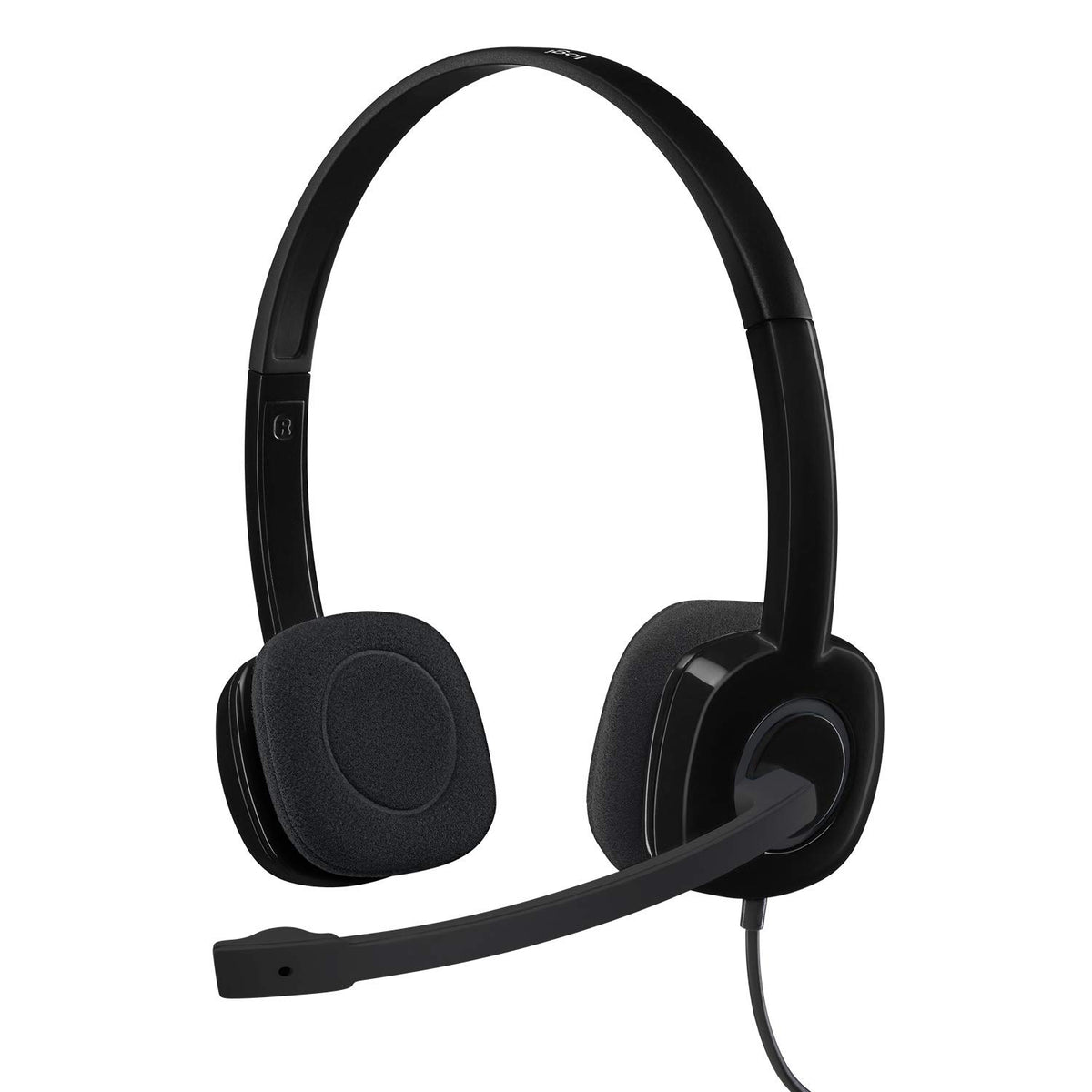 Auriculares Logitech H151/ con Micrófono/ Jack 3.5/ Negros