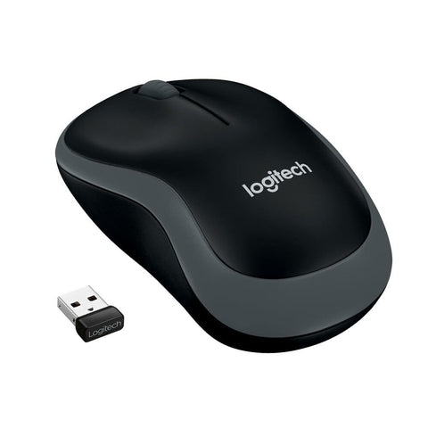 Ratón Inalámbrico Logitech M185/ Hasta 1000 DPI/ Gris