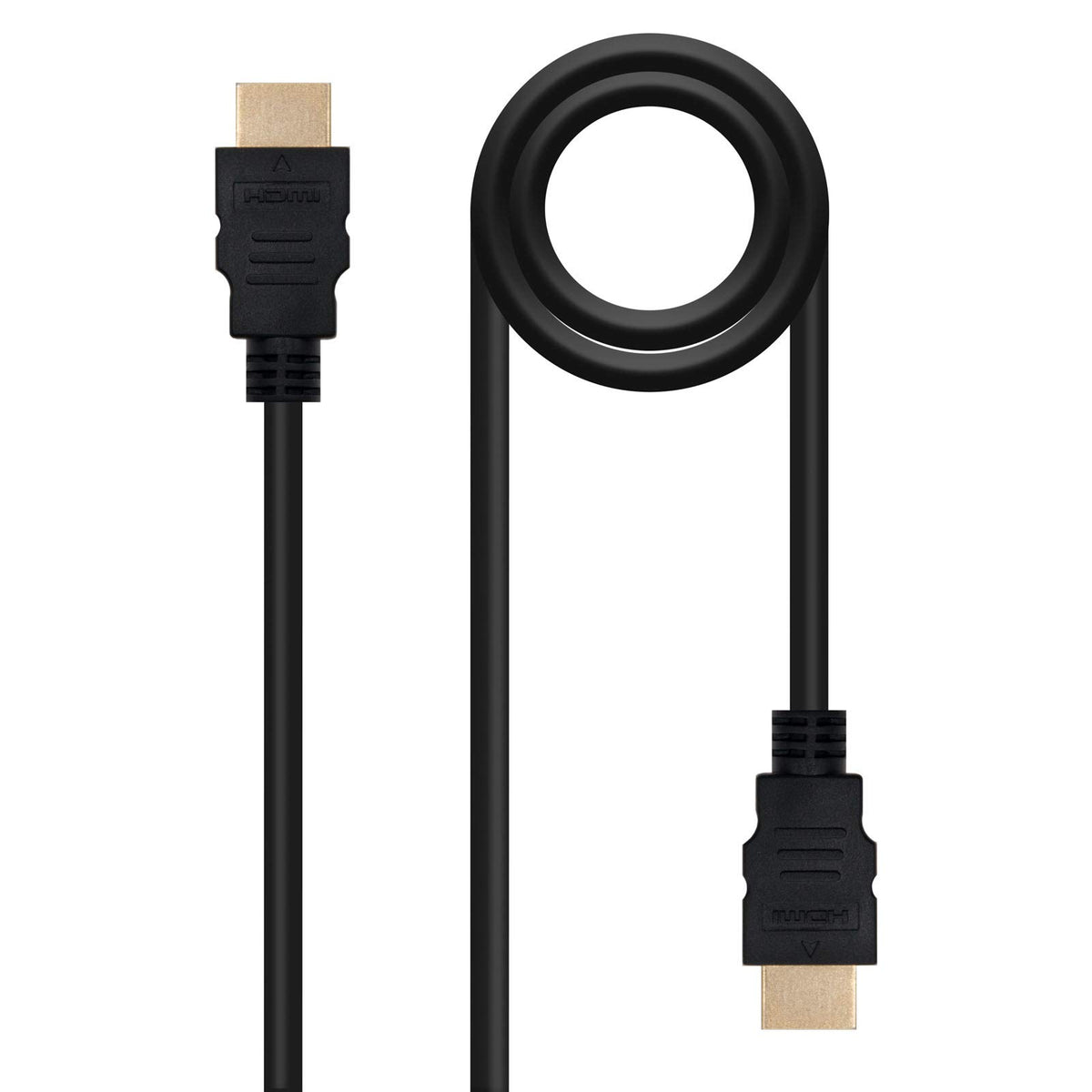 Cable HDMI 1.4 Nanocable 10.15.1705/ HDMI Macho - HDMI Macho/ 5m/ Negro