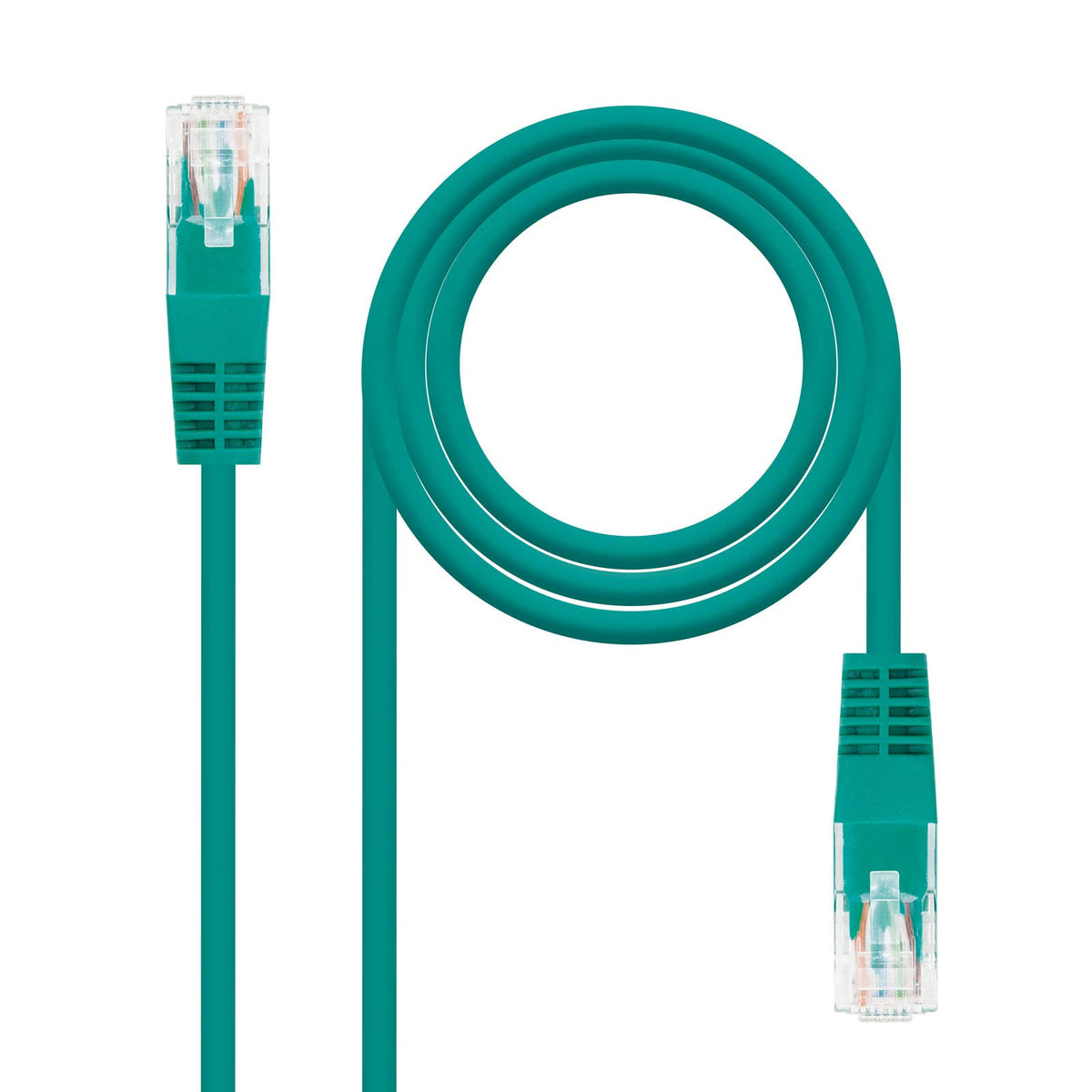 Cable de Red RJ45 UTP Nanocable 10.20.0400-L25-GR Cat.6/ 25cm/ Verde