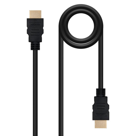 Cable HDMI 1.4 Nanocable 10.15.1710/ HDMI Macho - HDMI Macho/ 10m/ Negro