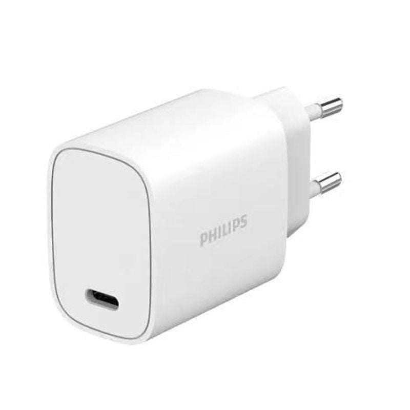 Cargador de Pared Philips DLP4329C/ 1xUSB Tipo-C/ 20W