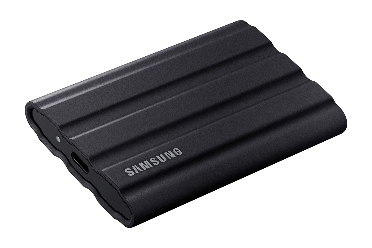 Disco Externo SSD Samsung Portable T7 Shield 4TB/ USB 3.2/ Negro