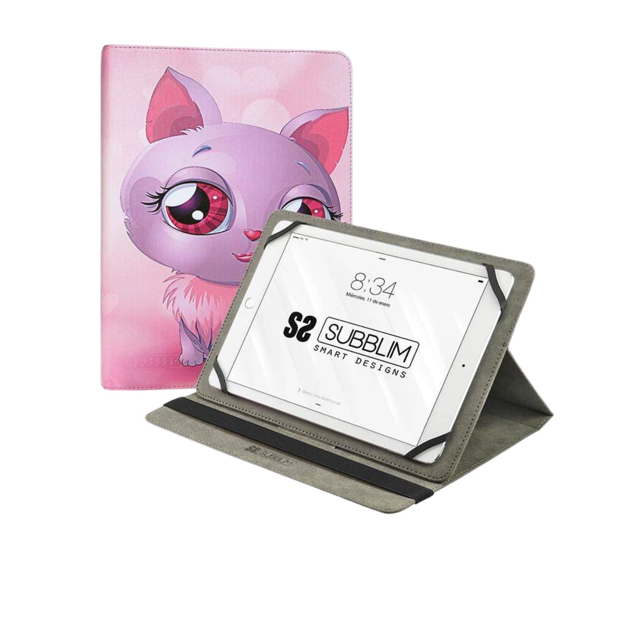 Funda Subblim Trendy Cat para Tablets de 10.1'-11'