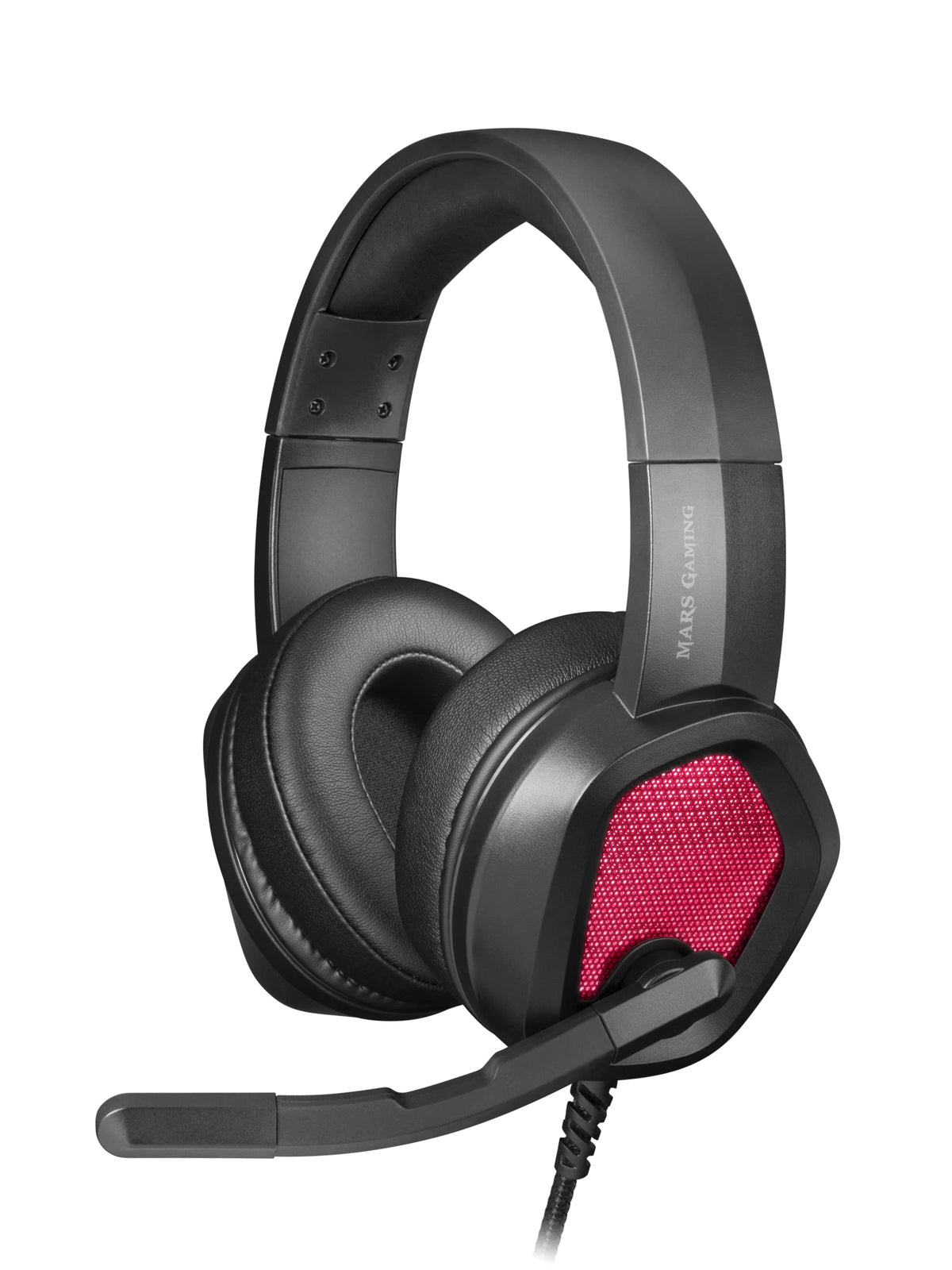 Auriculares Gaming con Micrófono Mars Gaming MH320/ Jack 3.5/ Negros