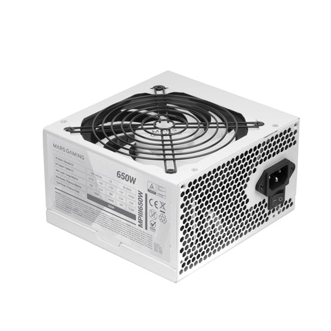 Fuente de Alimentación Mars Gaming MPIII650W/ 650W/ Ventilador 12cm