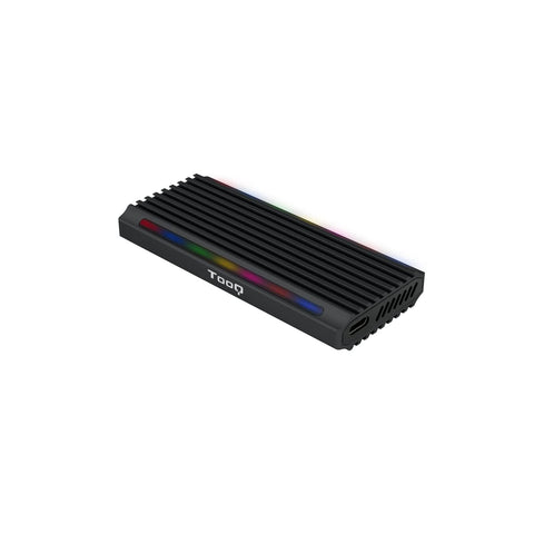 Caja Externa para Disco SSD M.2 NVMe TooQ TQE-2222B/ USB 3.1 Gen2/ Sin tornillos