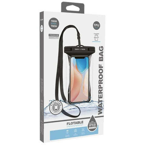 Funda Universal Impermeable para Smartphone Tech One Tech TEC2855/ Hasta 7.5'