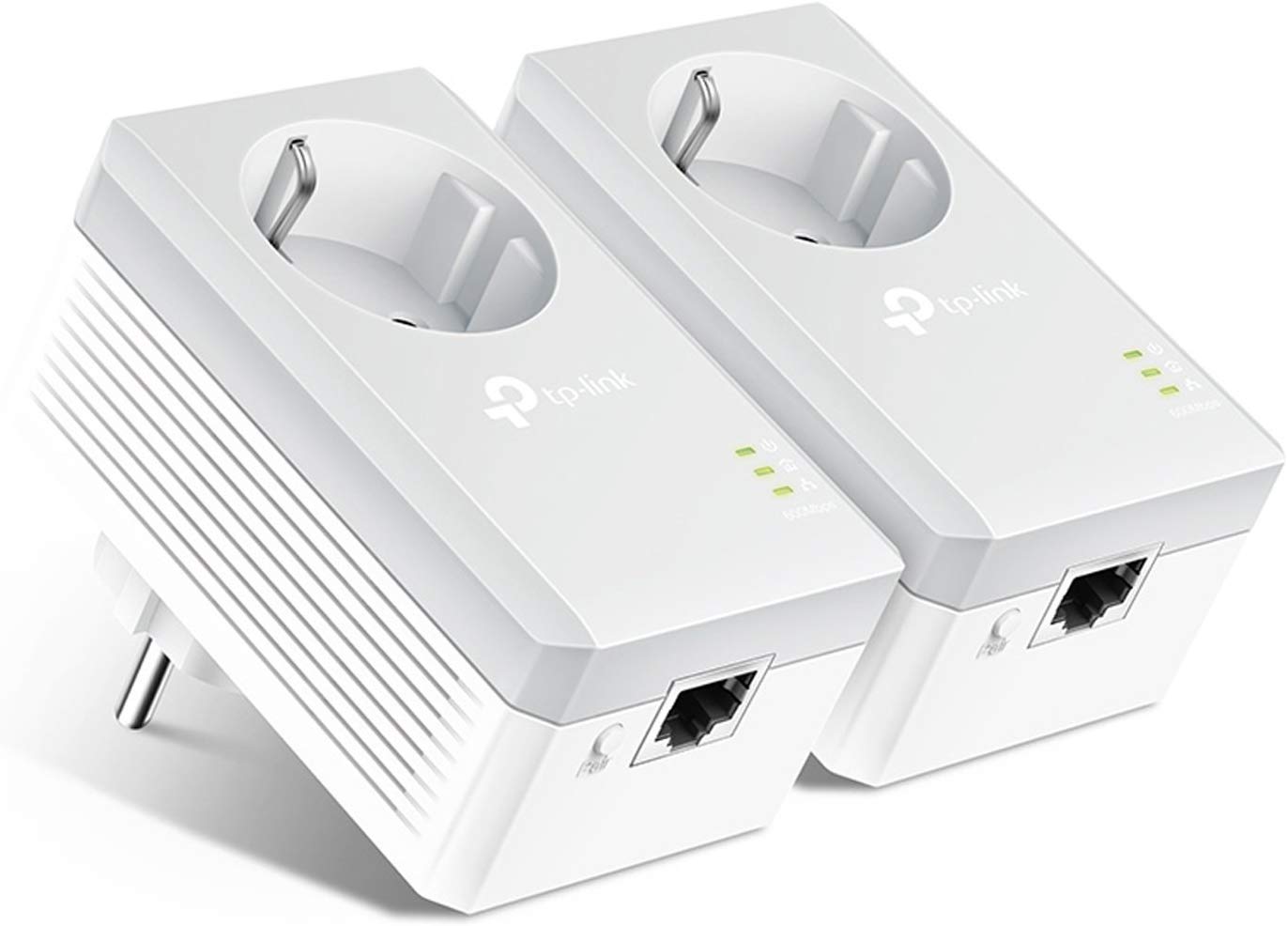 Adaptador Powerline TP-Link TL-PA4010P KIT 600Mbps/ Alcance 300m/ Pack de 2