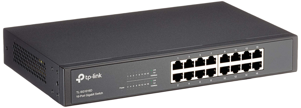 Switch TP-Link TL-SG1016D 16 Puertos/ RJ-45 10/100/1000