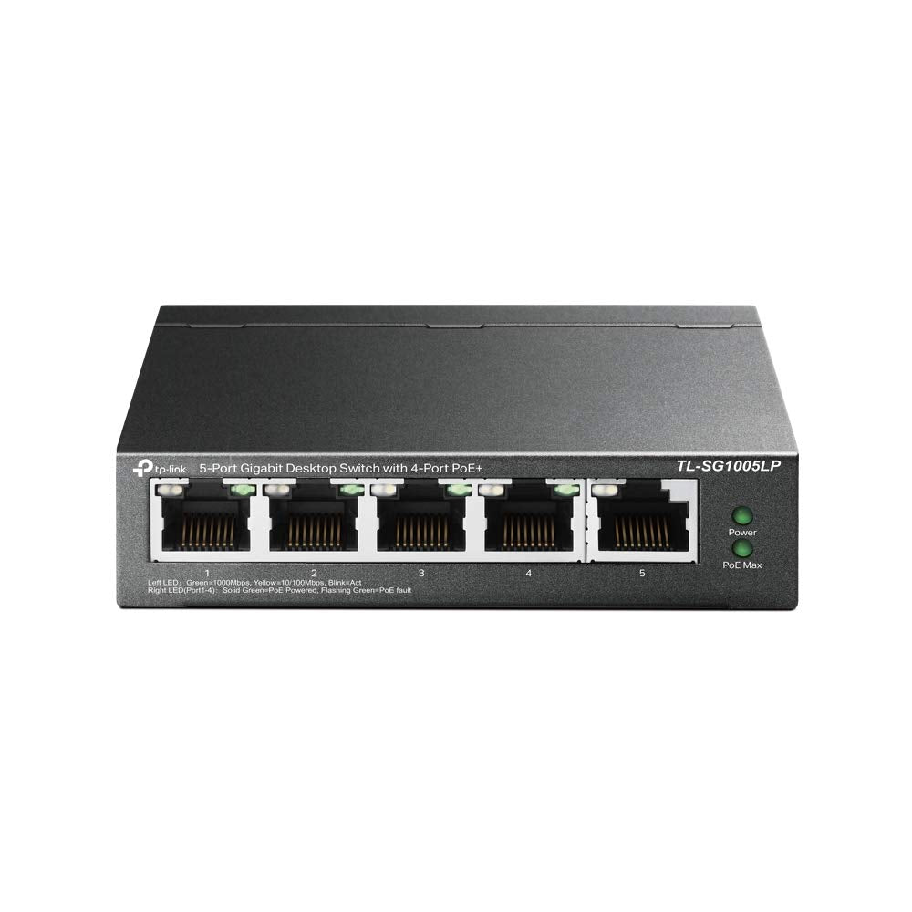 Switch TP-Link TL-SG1005LP 5 Puertos/ RJ-45 10/100/1000/ PoE