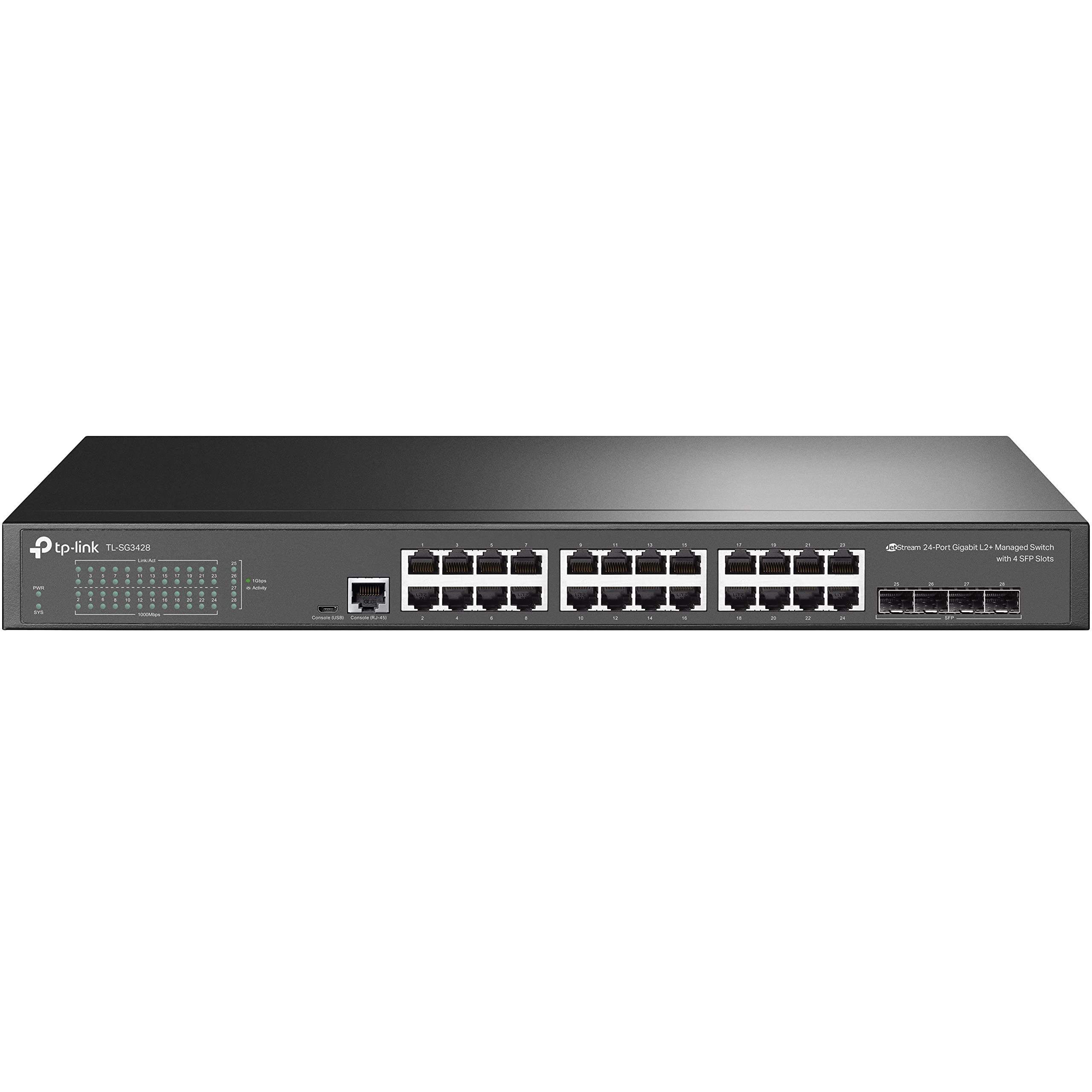 Switch Gestionable TP-Link Omada TL-SG3428 28 Puertos/ RJ-45 10/100/1000/ SFP