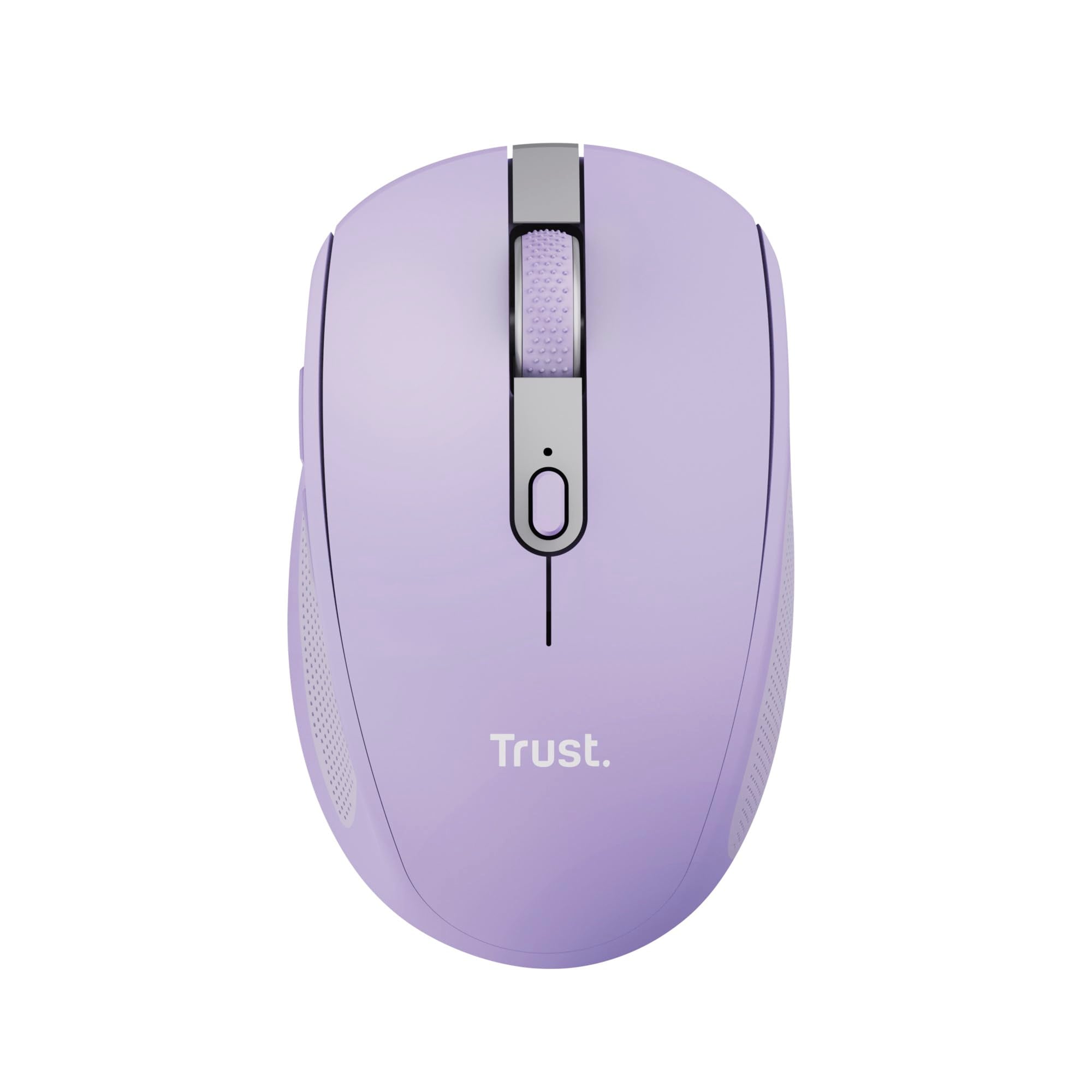 Ratón Inalámbrico por Bluetooth Trust Ozaa Compact Wireless/ Batería recargable/ Hasta 3200 DPI/ Morado