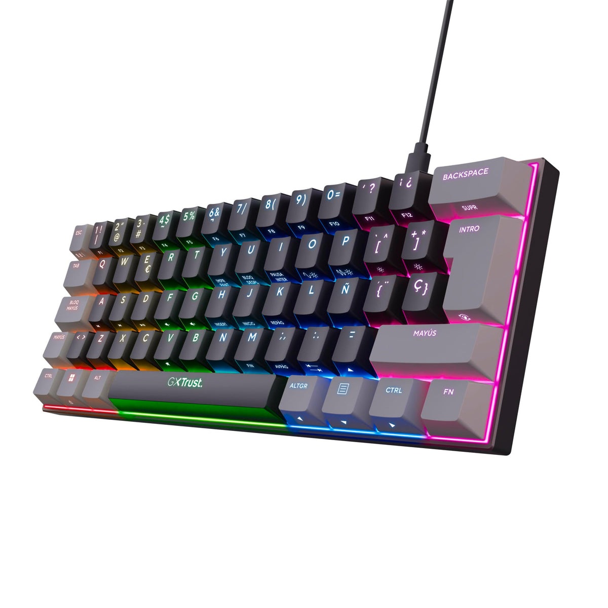 Teclado Gaming Mecánico Trust Gaming GXT 867 Acira