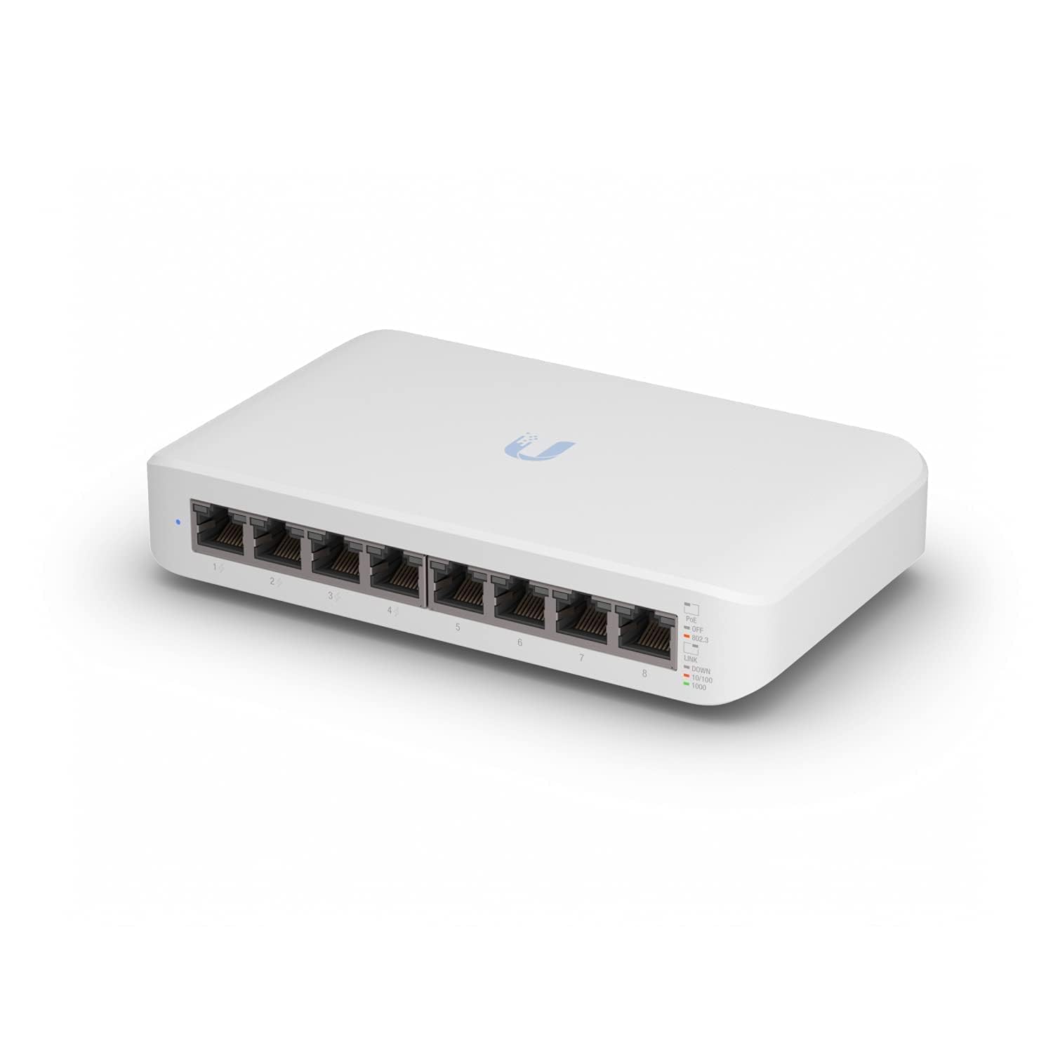 Switch Ubiquiti USW-LITE-8-POE/ 8 Puertos/ RJ45 10/100/1000 PoE