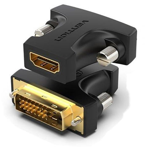 Adaptador HDMI Vention AILB0/ HDMI Hembra - DVI (24+1) Macho