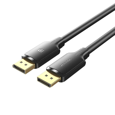 Cable Vention HAKBF/ DisplayPort Macho - DisplayPort 4K Macho/ 1m/ Negro