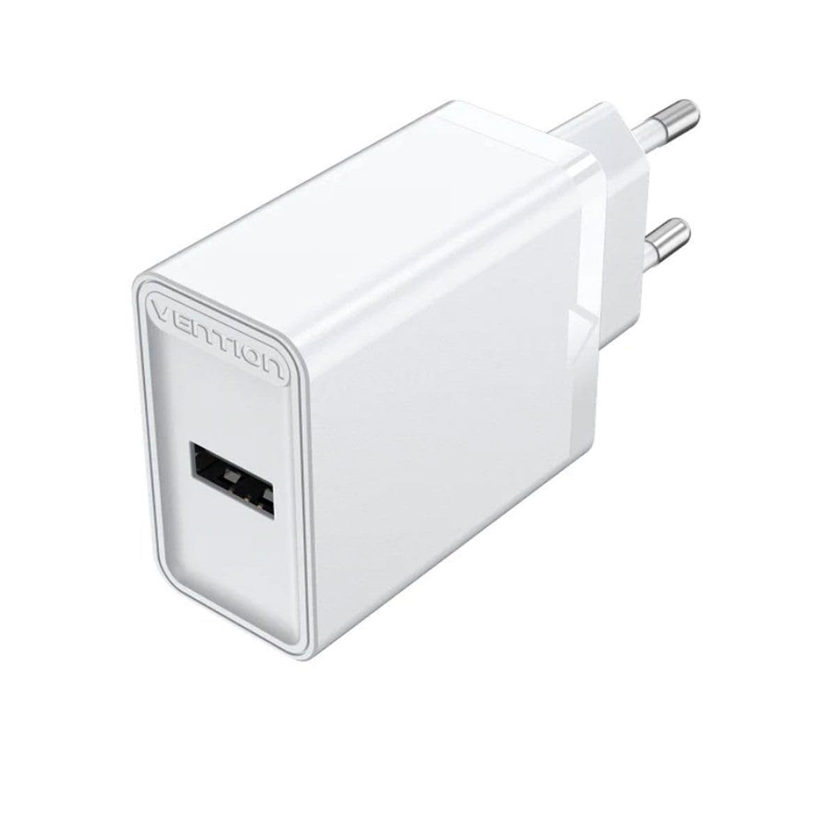 Cargador de Pared Vention FAAW0-EU/ 1xUSB/ 12W