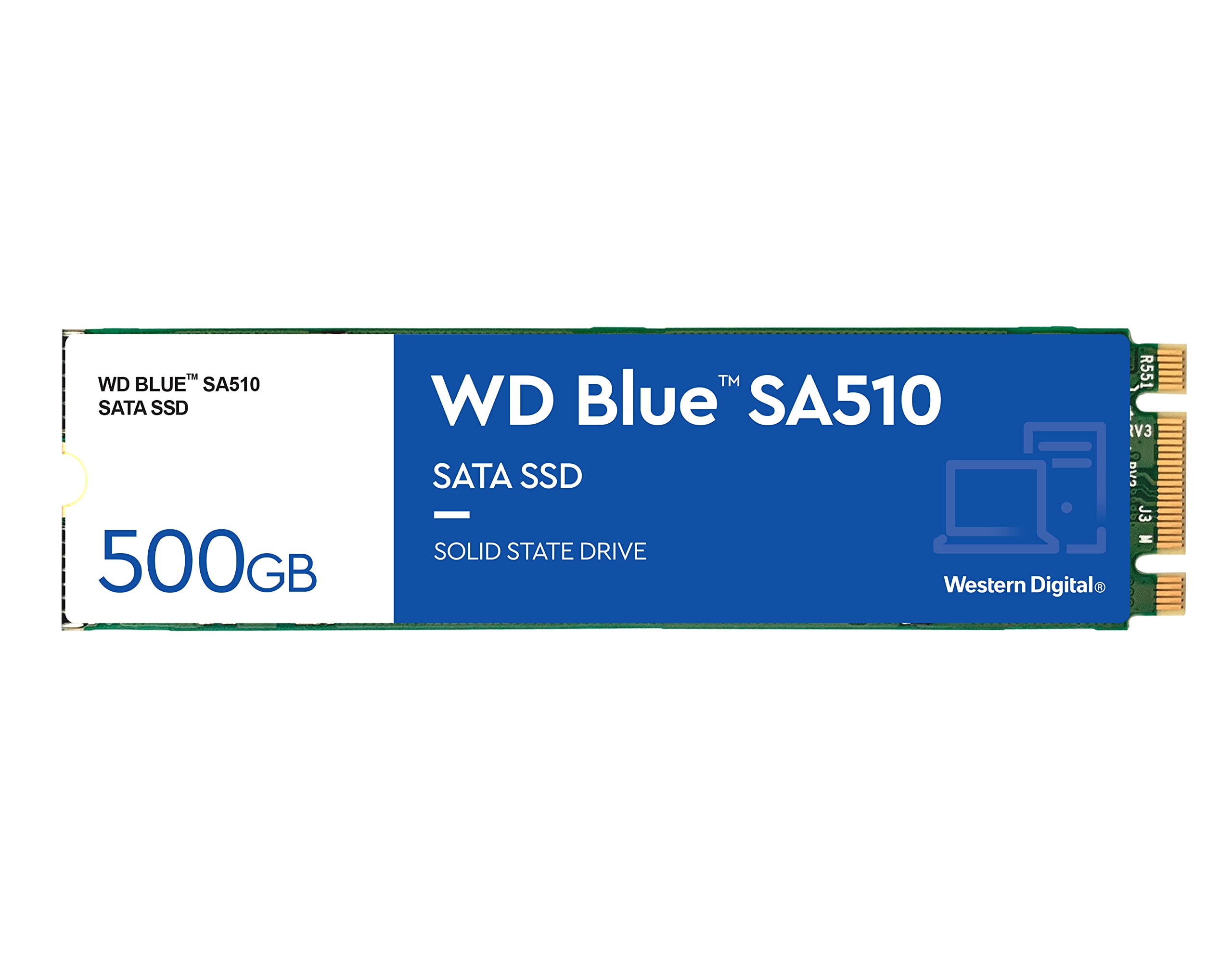 Disco SSD Western Digital WD Blue SA510 500GB/ M.2 2280