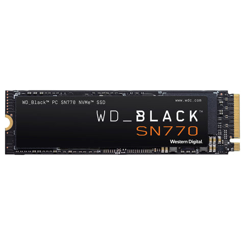 Disco SSD Western Digital WD Black SN770 500GB/ M.2 2280 PCIe