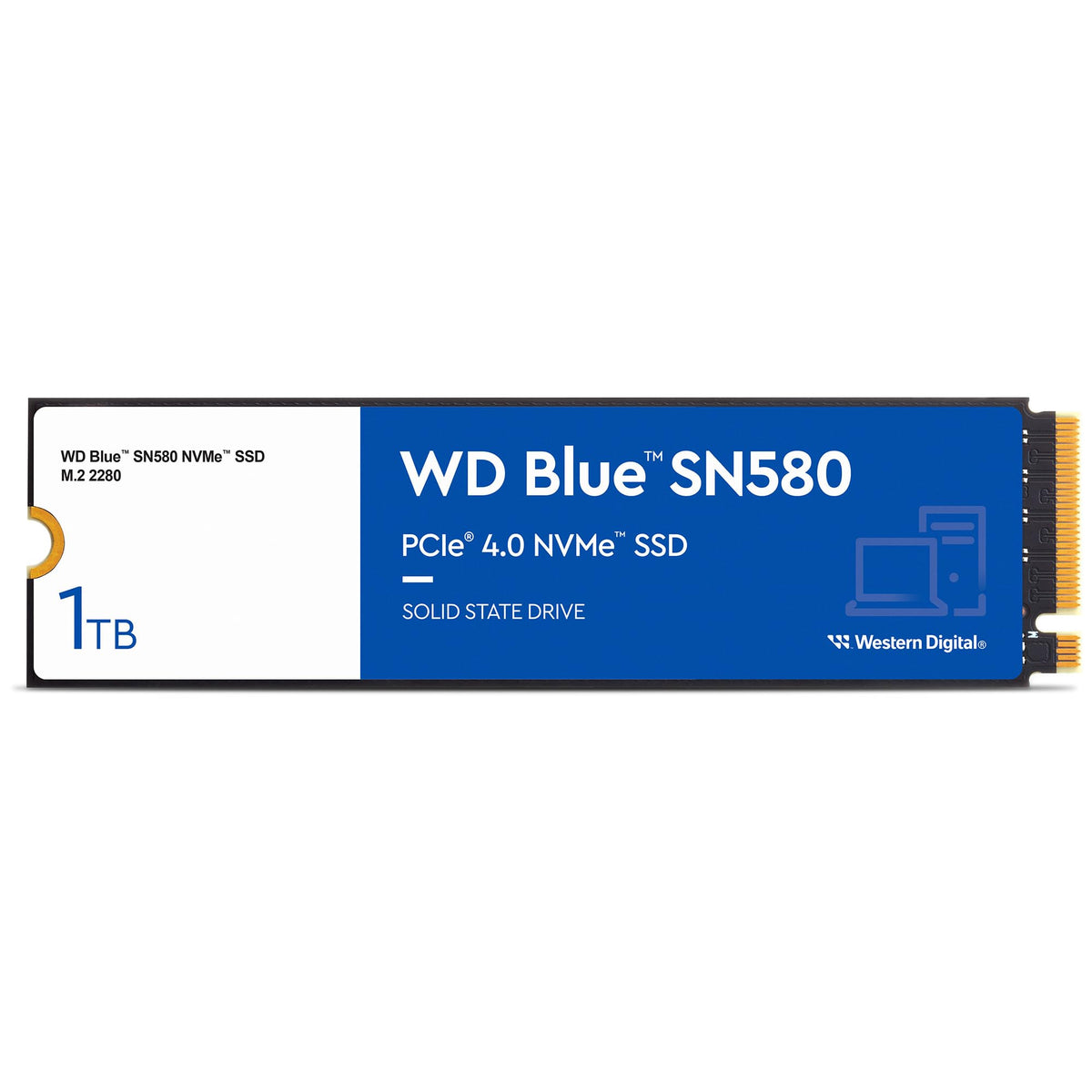 Disco SSD Western Digital WD Blue SN580 1TB/ M.2 2280 PCIe