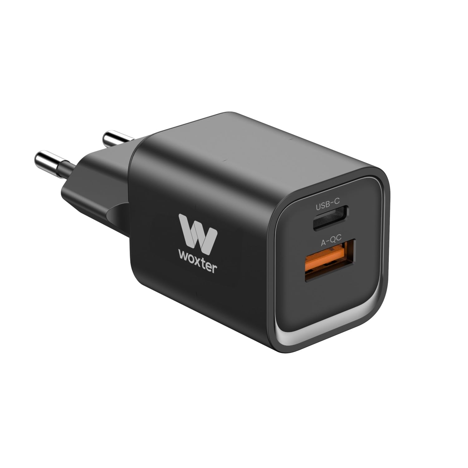 Cargador Compacto Woxter PE26-174/ 1xUSB Tipo-C/ 1xUSB/ 35W