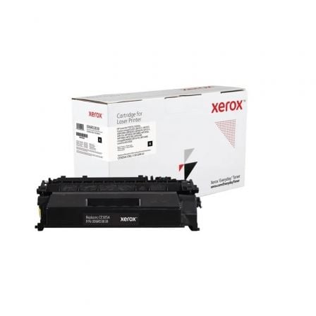 Tóner compatible Xerox 006R03838 compatible con HP CE505A/ CRG-119/ GPR-41/ 2300 páginas/ Negro