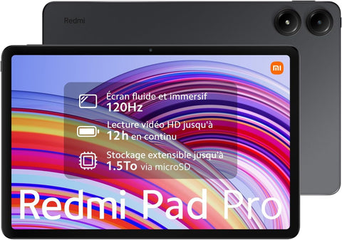 Tablet Xiaomi Redmi Pad Pro 12.1'/ 8GB/ 256GB/ Octacore/ Gris Grafito